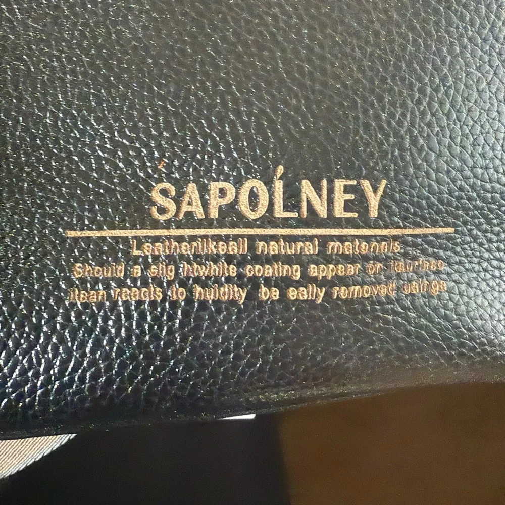 Black Leather Women's Bag - Picture 1 of 4